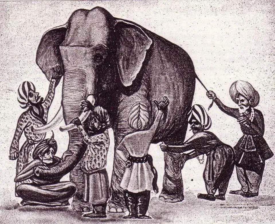 The blind men and the elephant